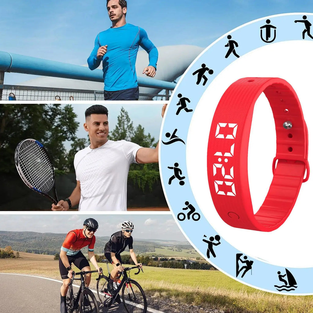 Wibracyjna opaska alarmowa z monitoringiem zdrowia dla dorosłych i dzieci