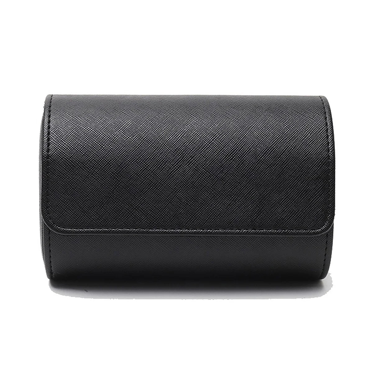 Organizer na zegarki ze skóry vintage z 3 przegródkami - elegancki etui podróżny