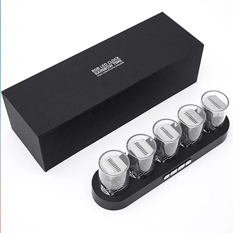 Zegar nixie RGB z podświetleniem LED - retro design