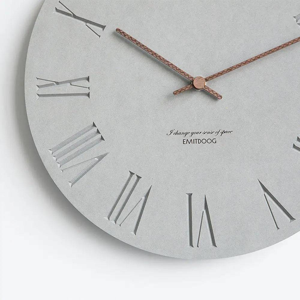Zegar ścienny drewniany 30 cm - minimalistyczny styl japoński