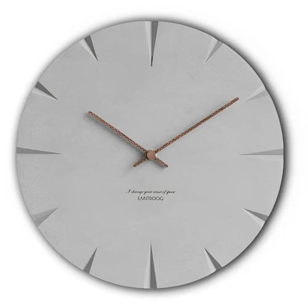 Zegar ścienny drewniany 30 cm - minimalistyczny styl japoński