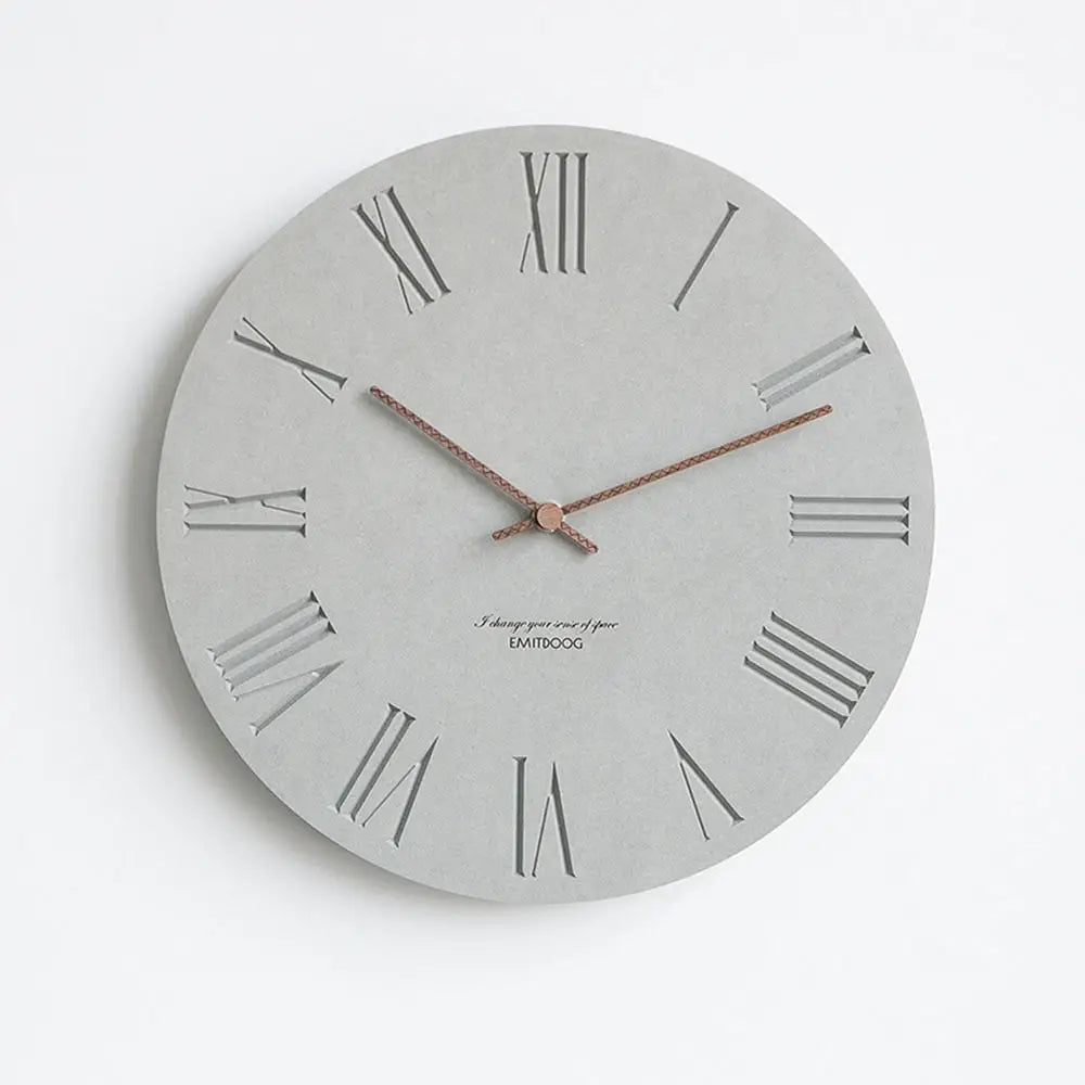 Zegar ścienny drewniany 30 cm - minimalistyczny styl japoński