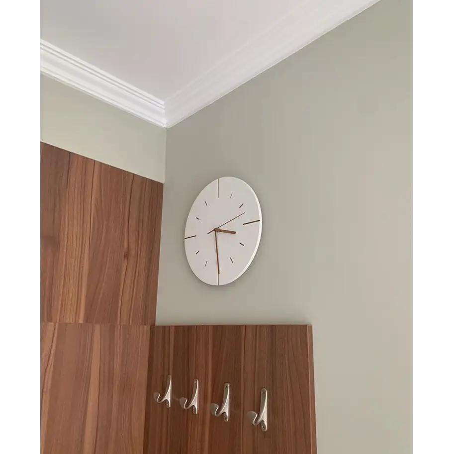 Zegar ścienny imitacja betonu - nowoczesny design 30 cm