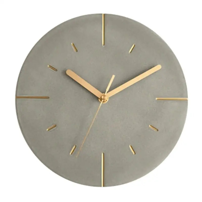 Zegar ścienny imitacja betonu - nowoczesny design 30 cm