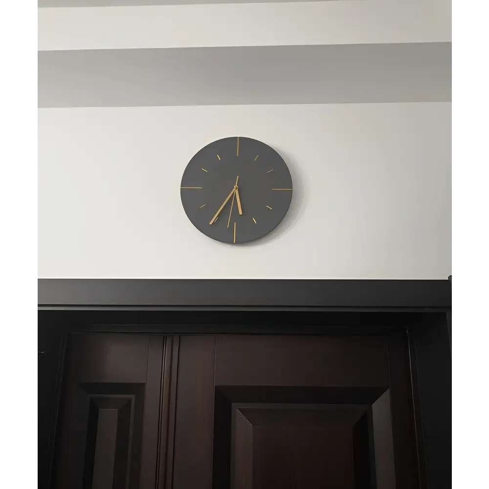 Zegar ścienny imitacja betonu - nowoczesny design 30 cm