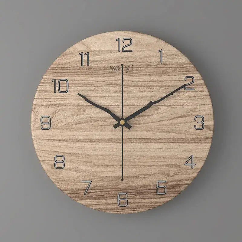 Zegar ścienny efekt marmuru - nowoczesny design 30 cm