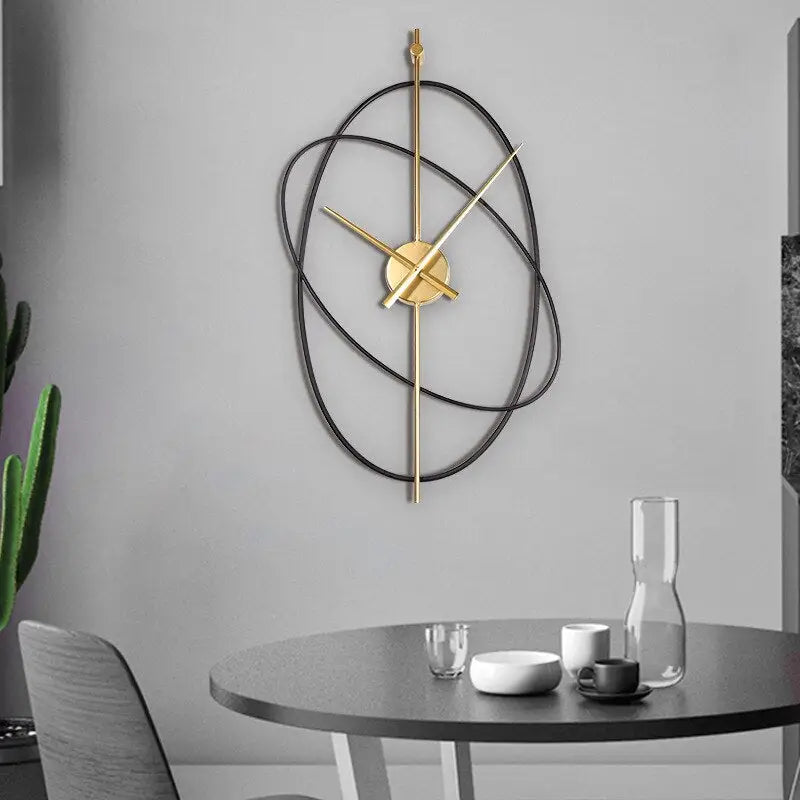 Zegar ścienny cichy duży 41x71 cm elegancki design