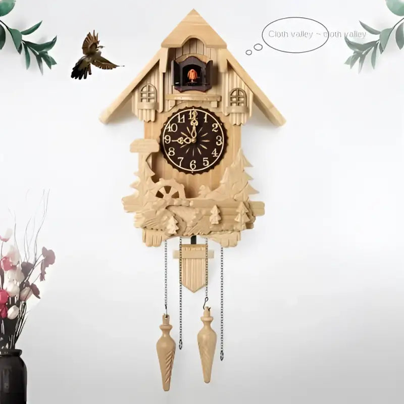 NOWOCZESNY ZEGAR Z KUKULKA | STARACHOWICE - Arabic