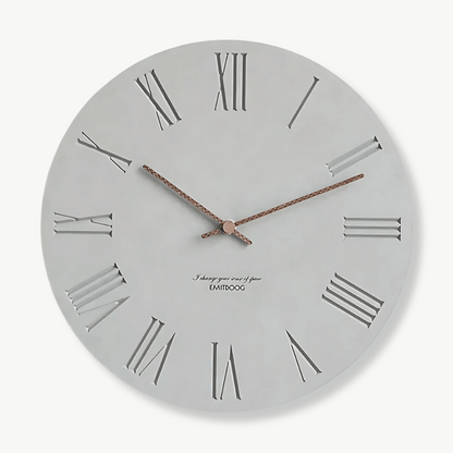 Drewniany zegar ścienny 30 cm w stylu minimalistycznym japońskim