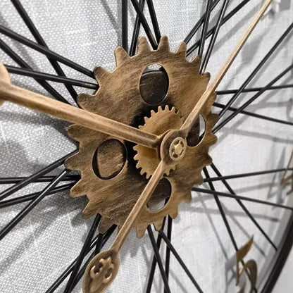 Zegar ścienny 60 cm z mechanizmem kwarcowym - styl post-modernistyczny
