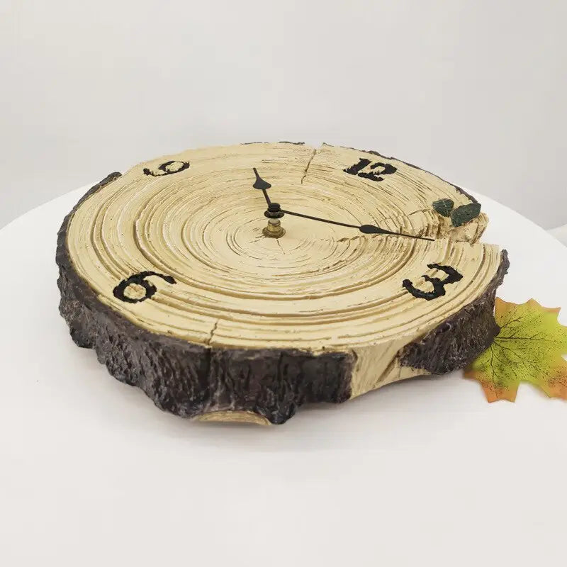 Zegar ścienny do salonu rustykalny wskazówkowy 25 cm